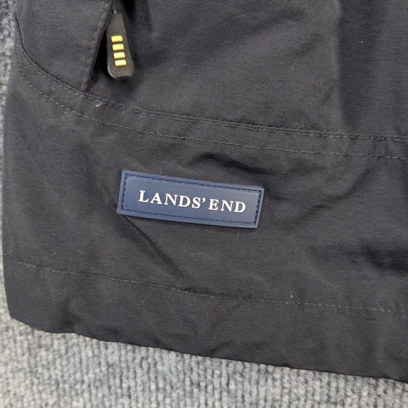 Lands' End Women's 2008 Sundance Film Festival Windbreaker Jacket Black Small - Picture 5 of 15